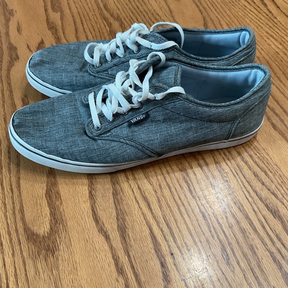 Vans Women’s Charcoal Sneakers size 10 - Picture 2 of 4